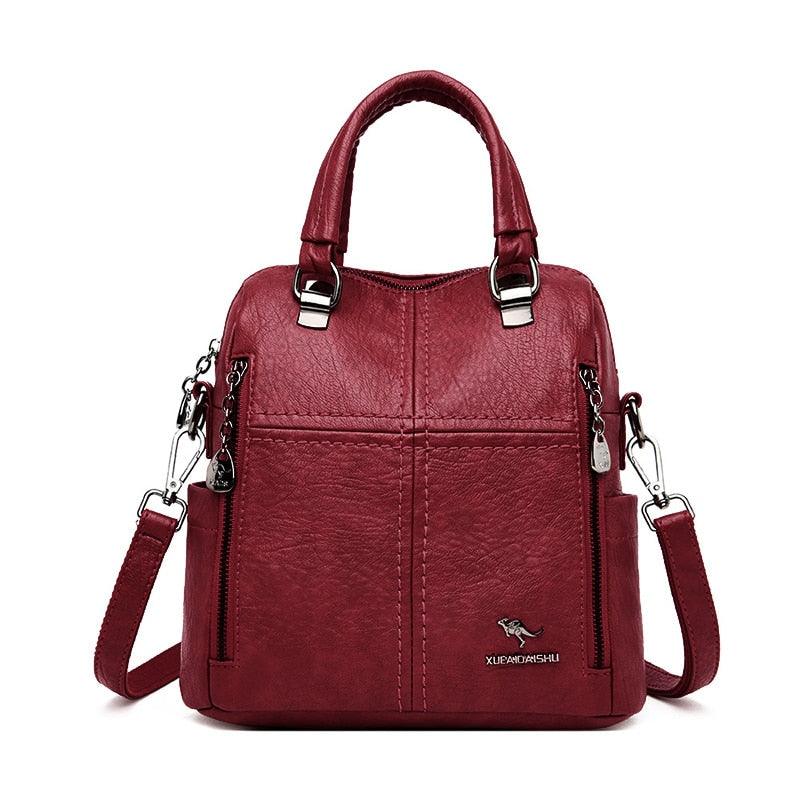 Bolsa Moderna Feminina Couro - Mettz