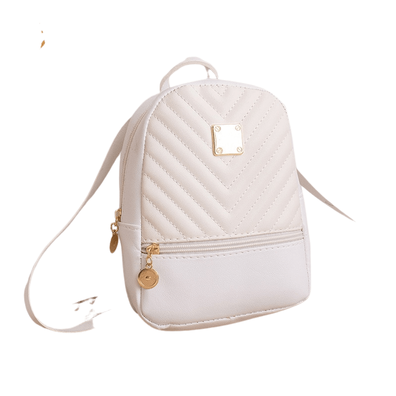 Mini Mochila de Couro Feminina Multifuncional - mettz