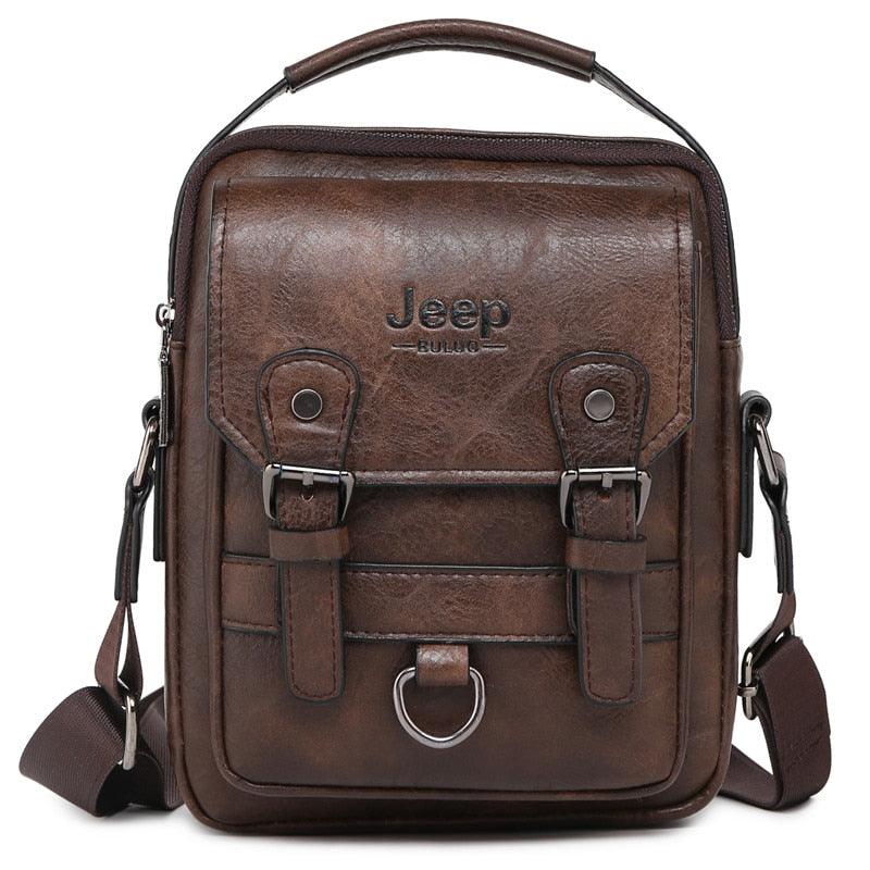 Bolsa de Couro Masculina Ombro Pequena - mettz