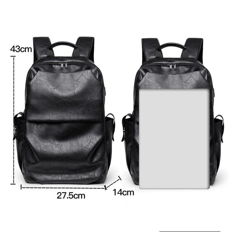 Mochila Minimalista USB para Notebook - mettz