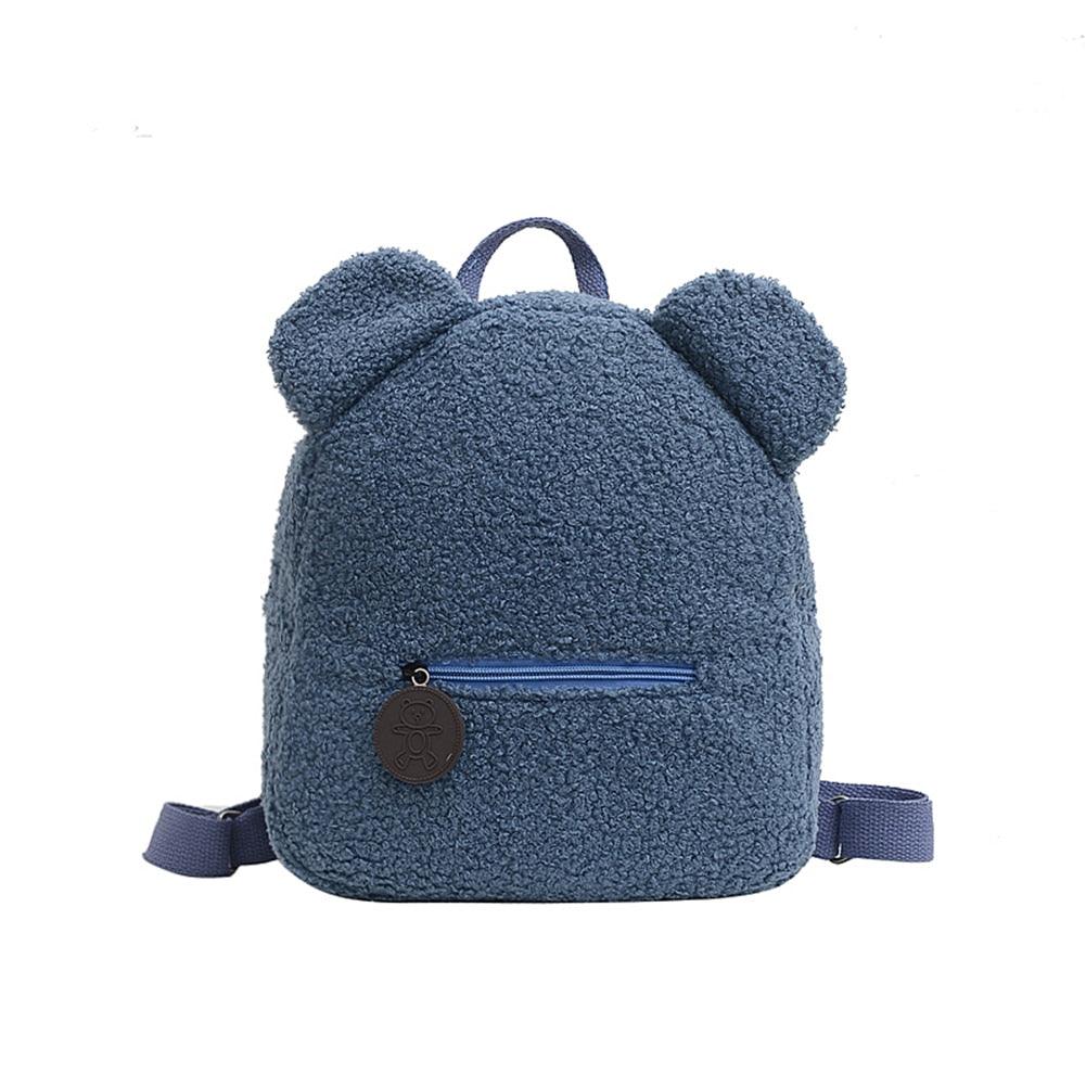 Mochila de Pelúcia Ursinho Orelhinha - mettz