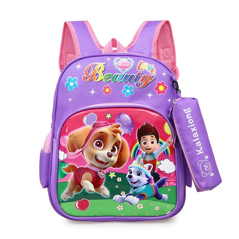 Mochila Infantil Patrulha Canina Escolar - mettz