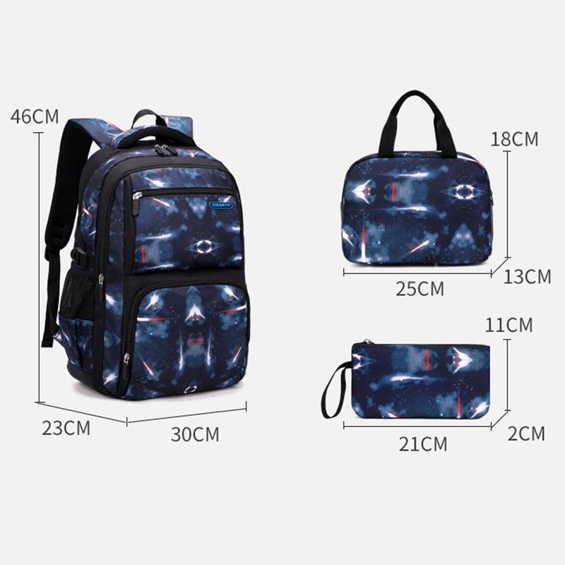 Mochila Escolar Cosmos Sistema Solar Espaço - mettz