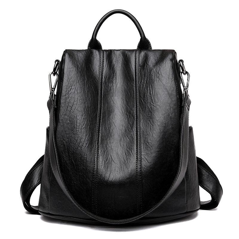 Bolsa Feminina Couro Antifurto de luxo - mettz