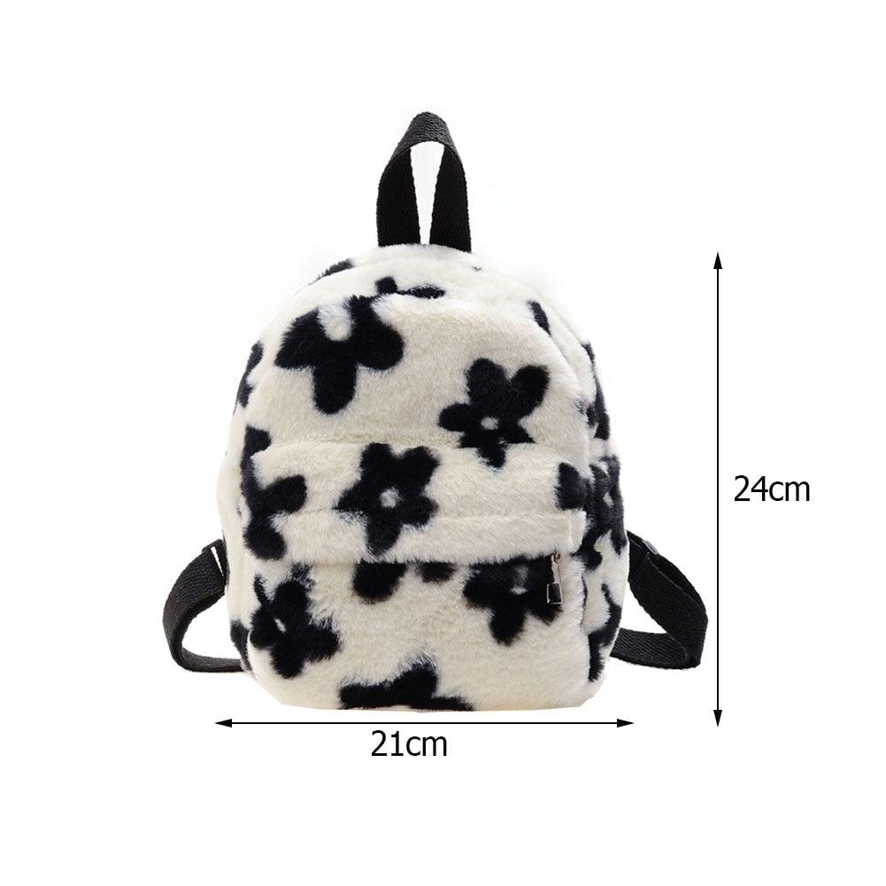 Mochila de Pelúcia Ursinho Orelhinha - mettz