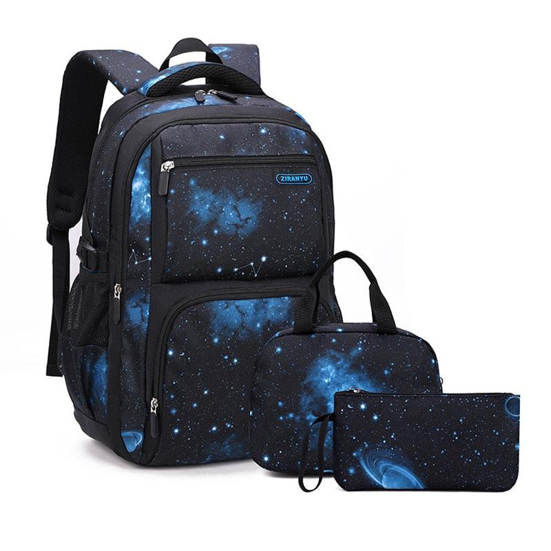 Mochila Escolar Cosmos Sistema Solar Espaço - mettz