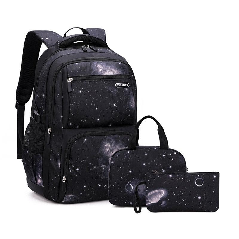 Mochila Escolar Cosmos Sistema Solar Espaço - mettz