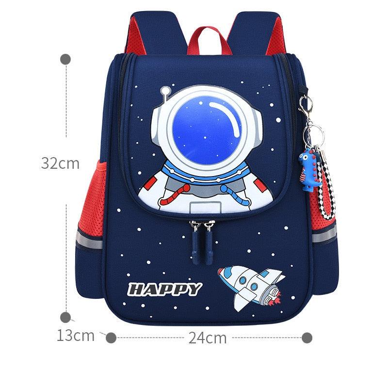 Mochila Escolar Infantil Temática Unicórnio Astronauta - mettz