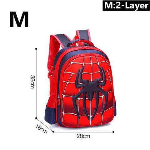 Mochila Infantil Homem-Aranha Heróis - mettz