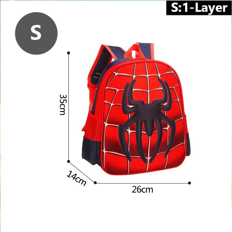 Mochila Infantil Homem-Aranha Heróis - mettz