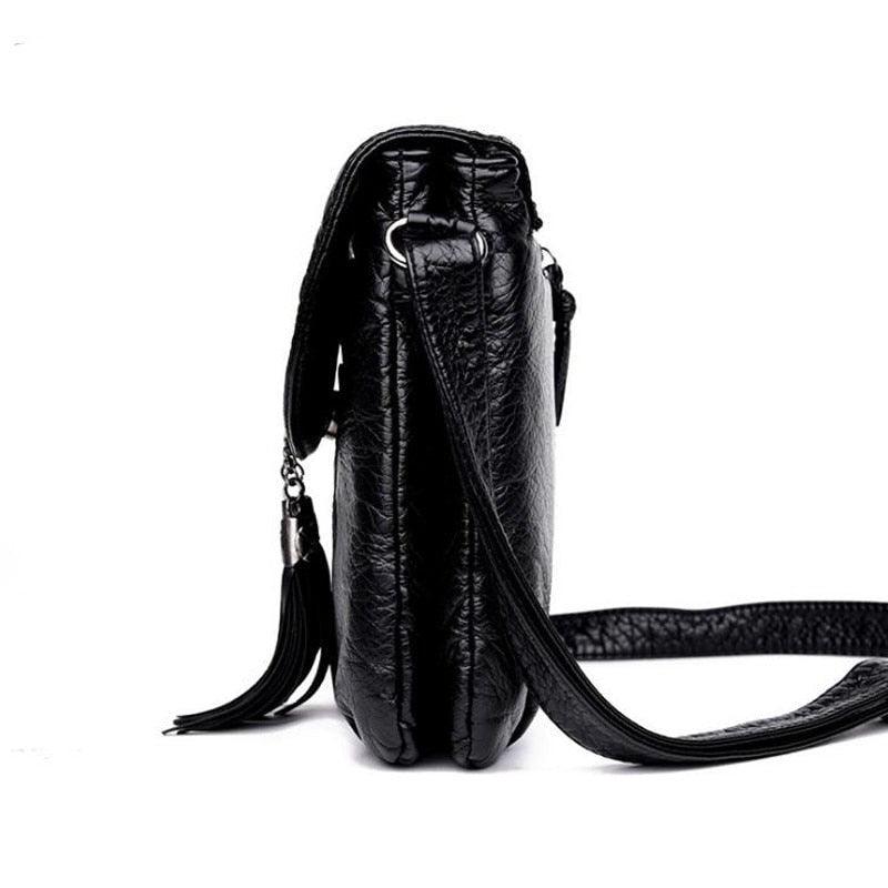 Bolsa Feminina Elegante All Black - mettz