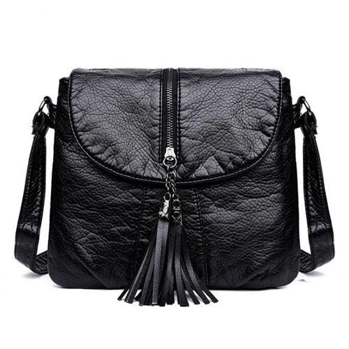 Bolsa Feminina Elegante All Black - mettz