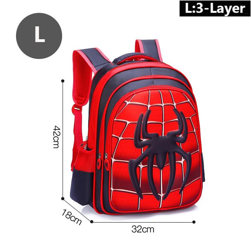 Mochila Infantil Homem-Aranha Heróis - mettz