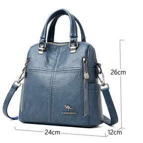 Bolsa Moderna Feminina Couro - Mettz