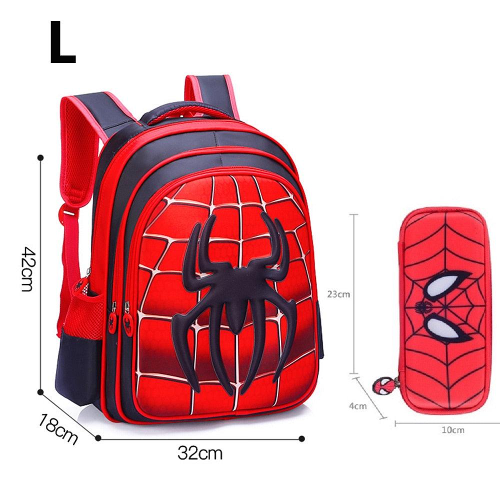 Mochila Infantil Homem-Aranha Heróis - mettz