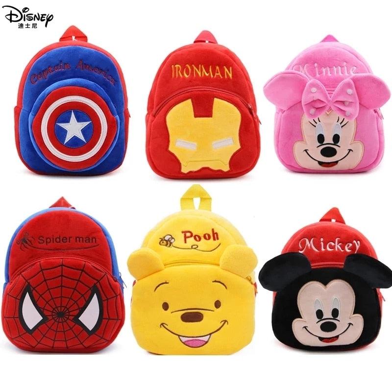 Mochila infantil Personagens Disney Marvel - mettz