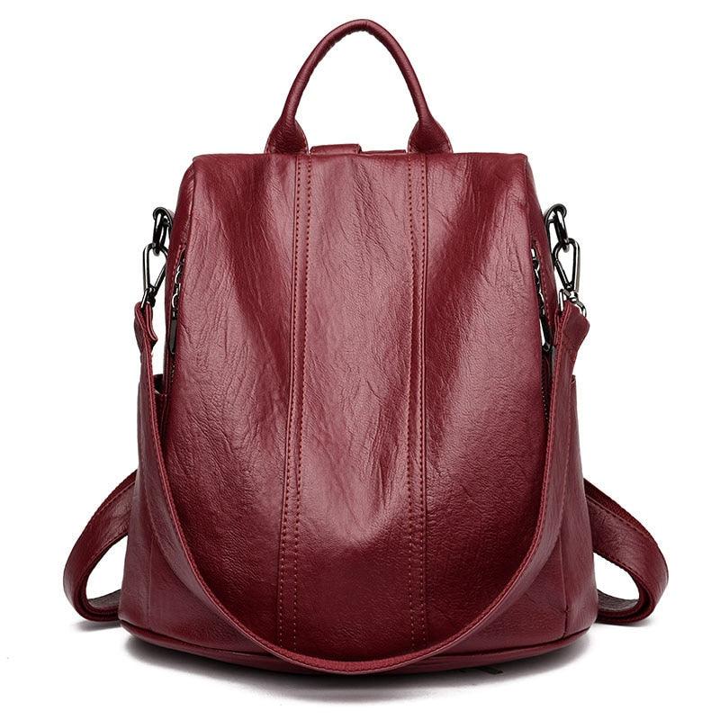 Bolsa Feminina Couro Antifurto de luxo - mettz