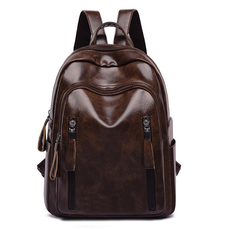 Mochila Feminina de Couro Elegance - mettz