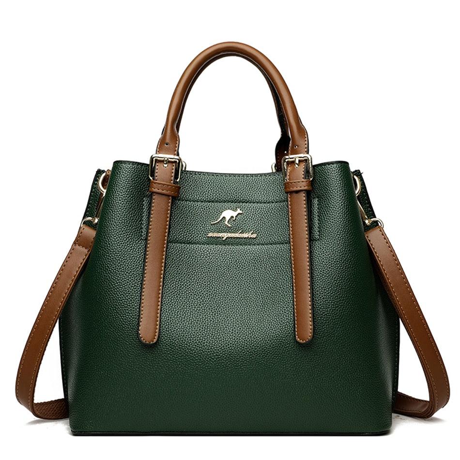 Bolsa Feminina Elegante Couro Eco Genuíno - mettz