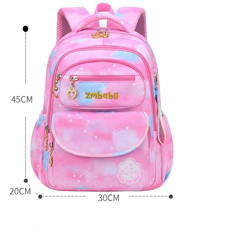 Mochila Escolar Infantil Estilo Princesa ZMBaby® - mettz