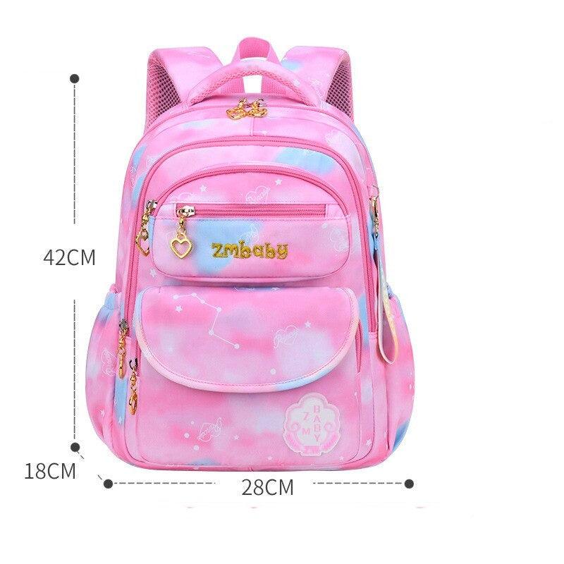 Mochila Escolar Infantil Estilo Princesa ZMBaby - Mettz