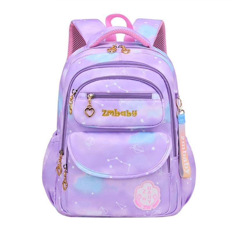 Mochila Escolar Infantil Estilo Princesa ZMBaby - Mettz