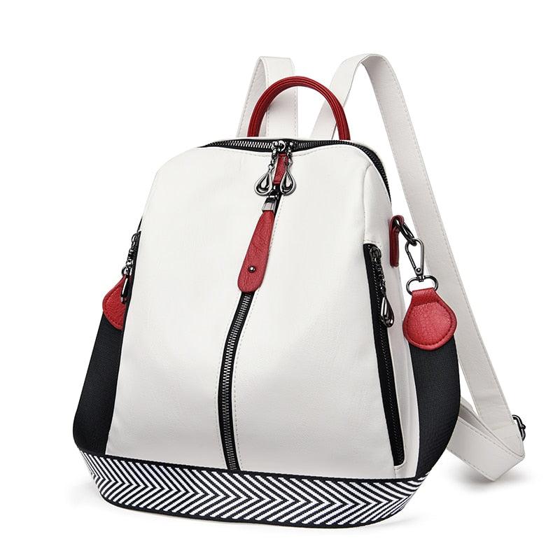 Mochila de Couro ZAYA Feminina - mettz