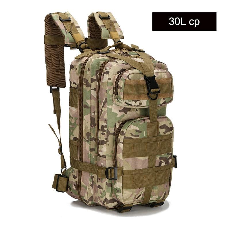 Mochila Camuflada Grande Tática Militar 30L - mettz