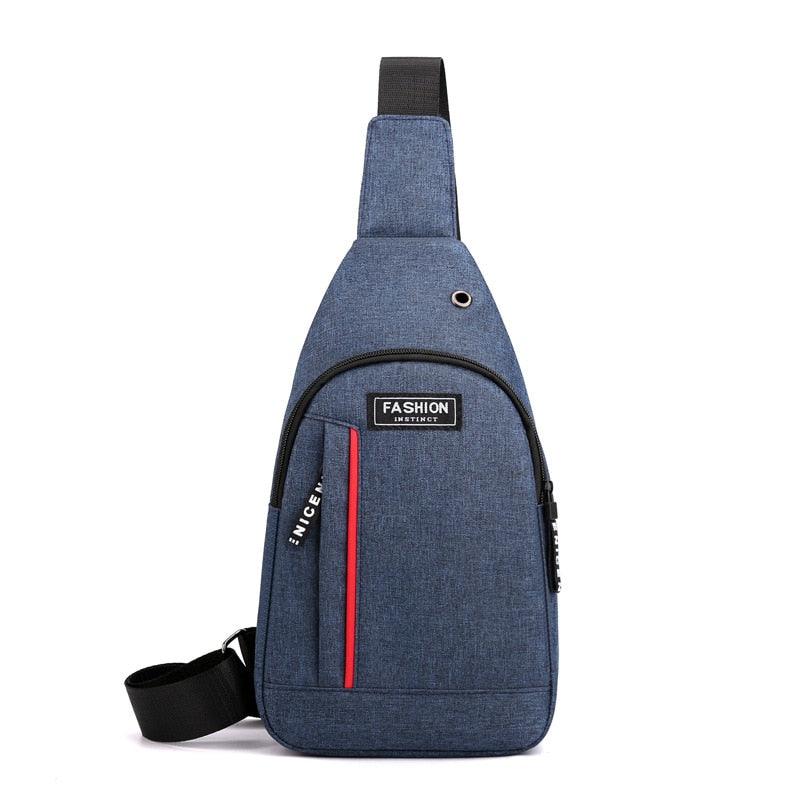 Mochila de Ombro Bolsa de Peito Pochete - mettz