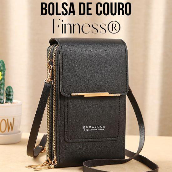 Bolsa de Couro METTZ®: Estilo e Proteção Garantidos (METADE DO PREÇO APENAS HOJE ) - mettz